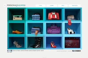 Project website "PersonalShopper"