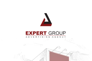 Website of the advertising agency "Expert Group"